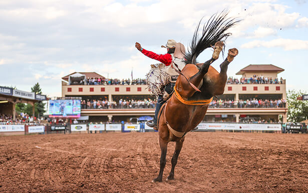 Pikes Peak or Bust Rodeo: July 8-12, 2025