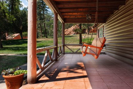 Eagle's Nest porch swing