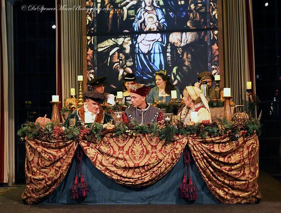 Madrigal head table